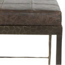 Malo Leather 28" Bench