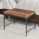 Malo Leather 28" Bench