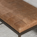 Malo Leather 28" Bench