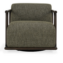 Lucia Swivel Accent Chair Kale Green
