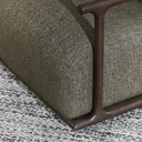 Lucia Swivel Accent Chair Kale Green
