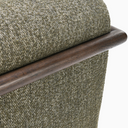 Lucia Swivel Accent Chair Kale Green