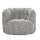 Walter Swivel Accent Chair Heathered Gray