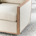 Norman Swivel Accent Chair Natural