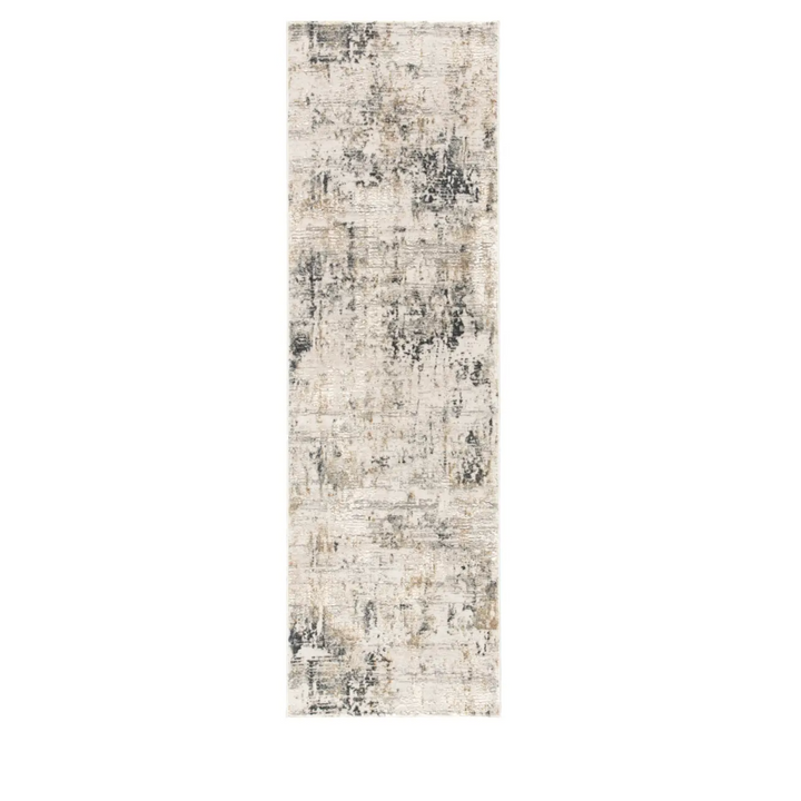 Busselton Rug - Grey / Gold - 2'-6" x 8'-0" | AS IS