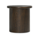 Runa Oak Veneer 22" End Table Coffee Brown