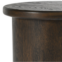 Runa Oak Veneer 22" End Table Coffee Brown