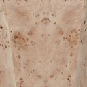 Avena Burl Wood 17" Square End Table Natural