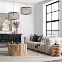 Gala 14" Round End Table Natural