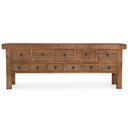 Lahey Reclaimed Pine 11 Drawer Console Table