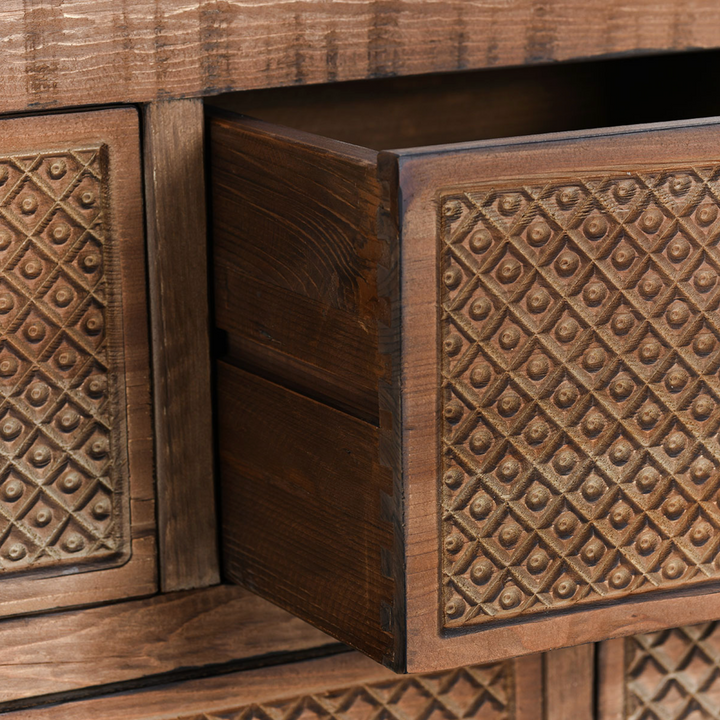 Lahey Reclaimed Pine 11Dwr Console Table