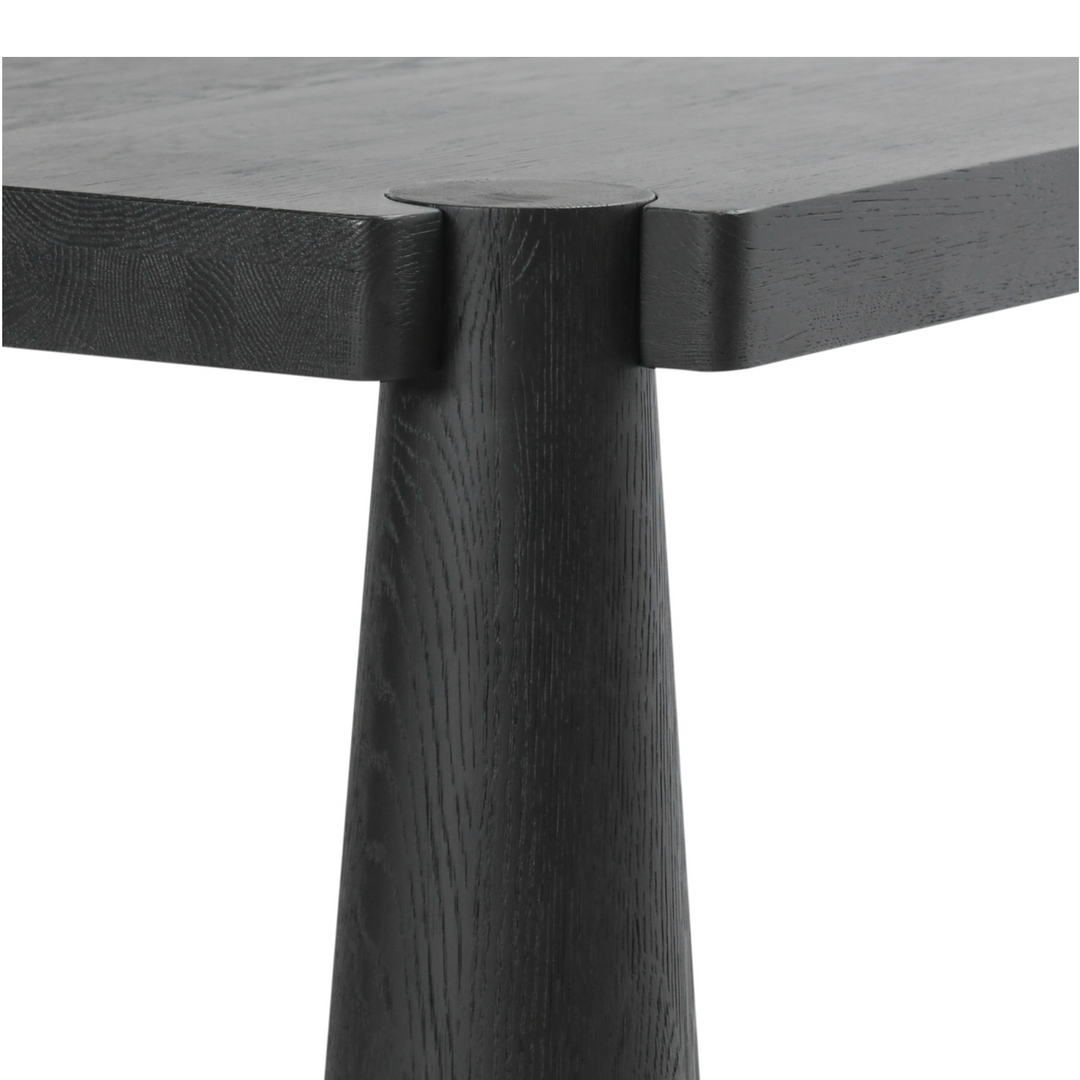 Atrop Oak Wood 102" Dining Table