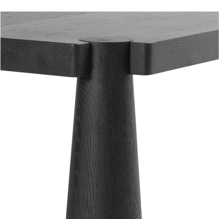 Atrop Oak Wood 102" Dining Table