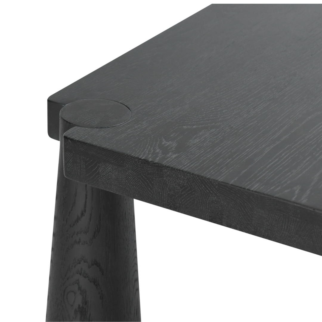 Atrop Oak Wood 102" Dining Table