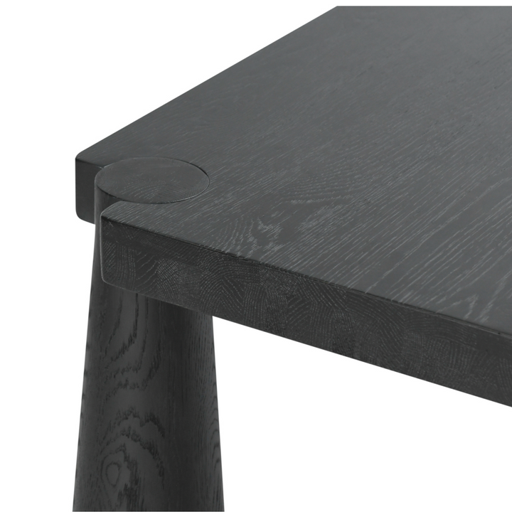 Atrop Oak Wood 102" Dining Table