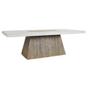Grange Reclaimed Pine 94" Dining Table Natural/Weathered Chalk