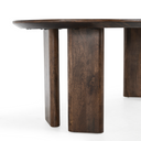 Norwood Mango Wood 78" Dining Table Bark Brown