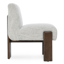 Chelsea Upholstered/Wood Dining Chair Pixel Ivory