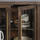 Bradley Oak Wood Cabinet