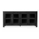 Macarthur Reclaimed Oak Cabinet Antique Black