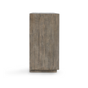 Denver Reclaimed Pine Cabinet Distressed Gray/Weathered Chalk