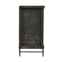 Willmark Reclaimed Pine Cabinet Timeworn Black