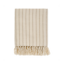 Pinstripe Hammam Bath Towel Stone