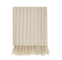 Pinstripe Hammam Bath Towel Sand