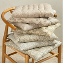Nori Block Print Chair Pad