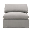 Sky Modular Armless Chair | LiveSmart Peyton Slate