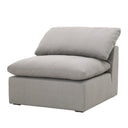 Sky Modular Armless Chair | LiveSmart Peyton Slate