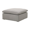 Sky Modular Ottoman | LiveSmart Peyton Slate