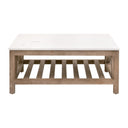 Spruce Square Coffee Table | Smoke Gray Pine