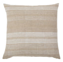Stripes Shades of White Pillow