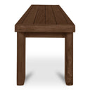 Marina Outdoor Bench Brown
