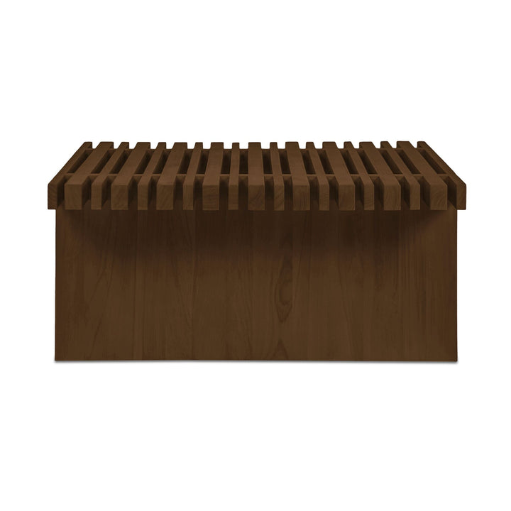 Fletcher Outdoor Coffee Table Brown