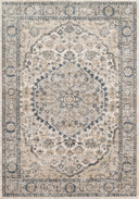 Loloi II | Teagan Collection | Natural / Lt. Grey | TEA-01