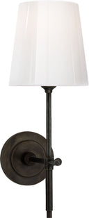 Bryant Sconce | Bronze | White Glass Shade