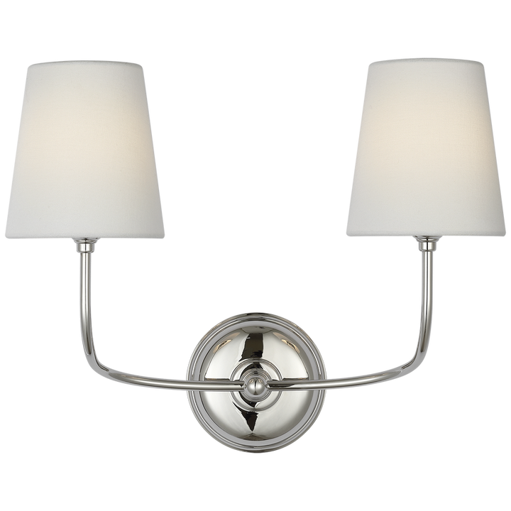 Vendome 14" Cordless Double Sconce