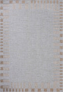 Amber Lewis x Loloi | Topanga Collection | Silver / Natural | TOP-08