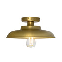 Telal Industrial Factory Flush Ceiling Light 12"