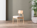 Transformer Round Set | Dining Chairs Set of 2 | Scandinavian Oak