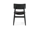 Transformer Round Set | Dining Chairs Set of 2 | Smoked Hickory
