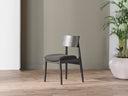 Transformer Round Set | Dining Chairs Set of 2 | Smoked Hickory