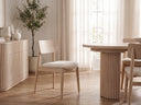 Transformer Round Set | Dining Chairs Set of 2 | Driftwood