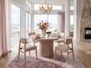 Transformer Round Set | Dining Chairs Set of 2 | Driftwood