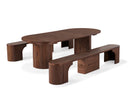 Transformer Round | Gathering Set | Royal Walnut