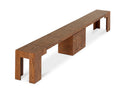 Transformer Rectangular Set | Dining Bench | American Walnut