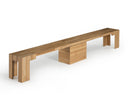 Transformer Rectangular Set | Dining Bench | Scandinavian Oak