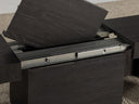 Transformer Rectangular Set | Dining Bench | Smoked Hickory
